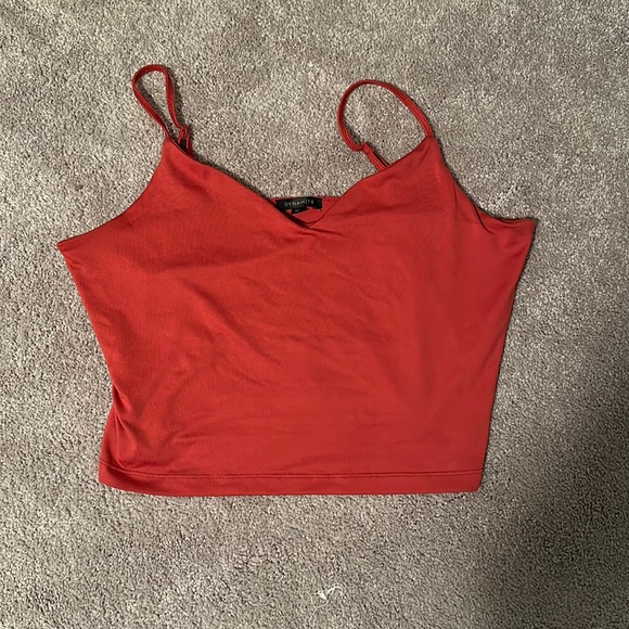 3 for $20! Coral dynamite cropped tank - Picture 1 of 1